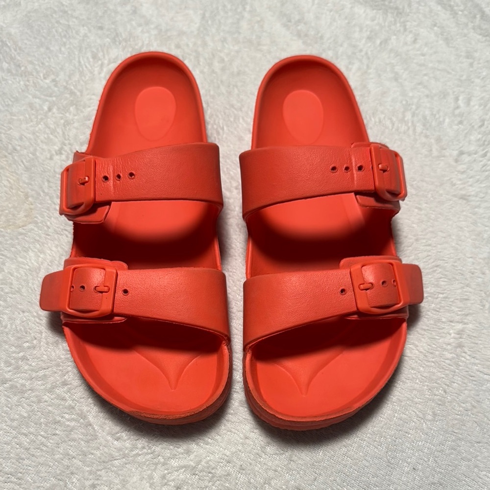 Bright Pink Sandals